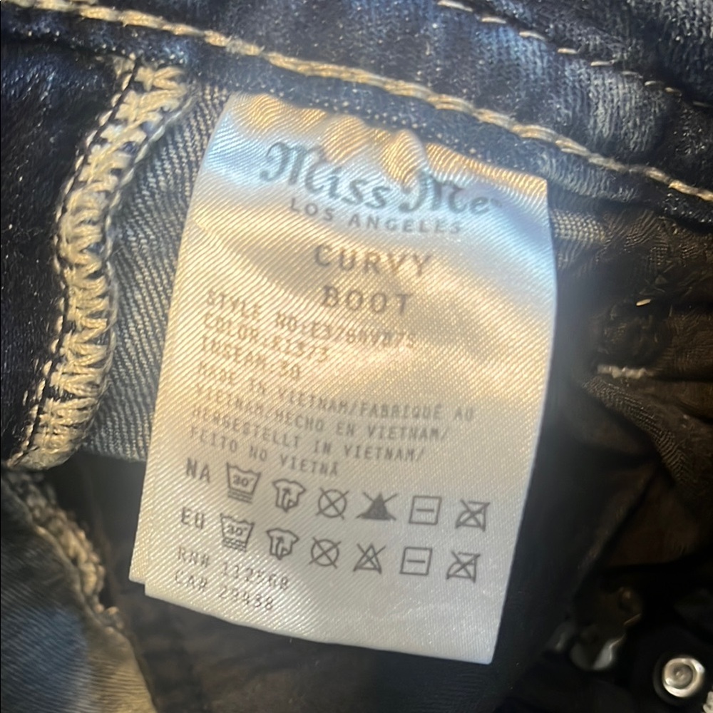 Miss Me Boot Cut Jeans - Picture 2 of 7